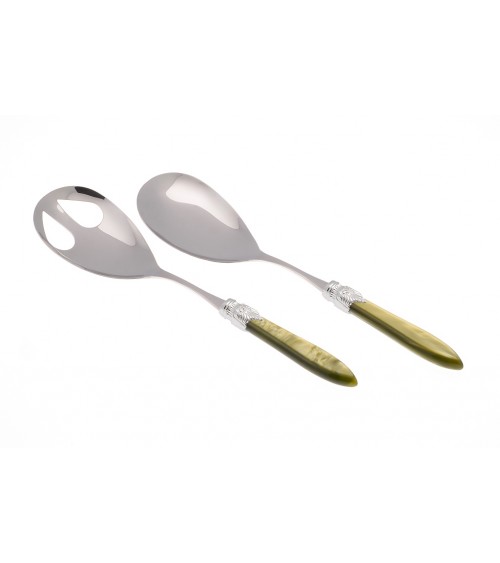 Salatbesteck-Set 2-teilig - Laura Silberfarbe - Rivadossi Sandro -