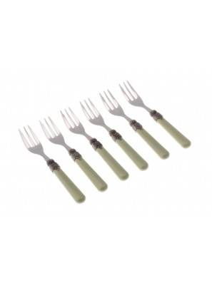 Klassisches Set mit 6 Kuchengabeln – Rivadossi Sandro -