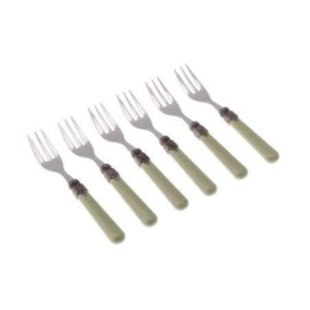 Set Classique 6pcs Fourchettes à Gâteau - Rivadossi Sandro -