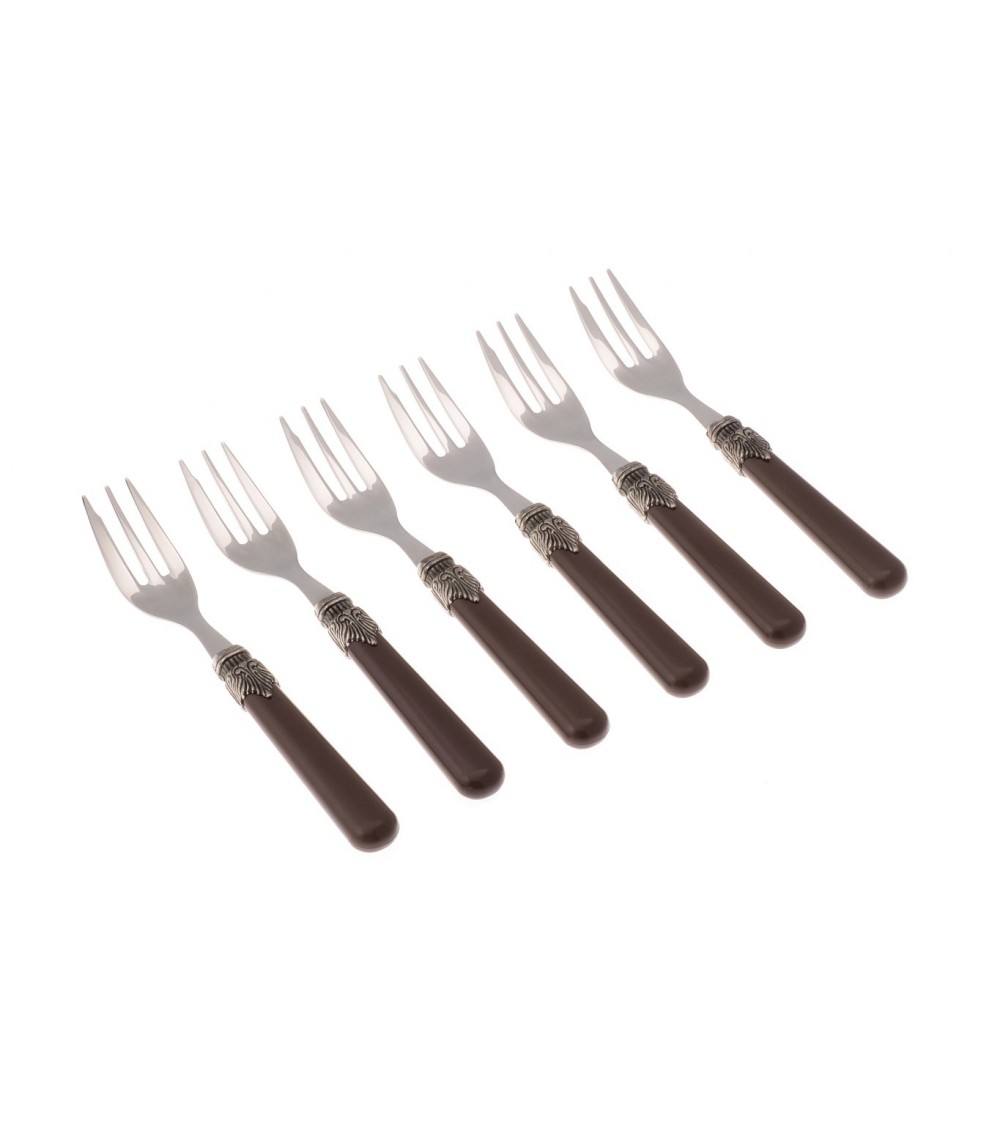 Fourchettes à gâteau Classic Set 6pcs - Rivadossi Sandro - 