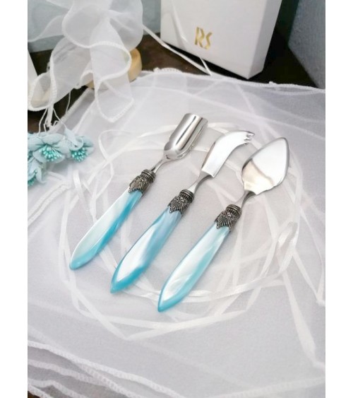 Favor: Laura Cutlery Tris Cheese By Rivadossi -