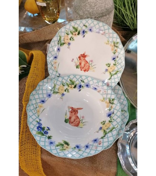 Royal Family - Tafelservice " Spring Easter" 18-Tlg - 