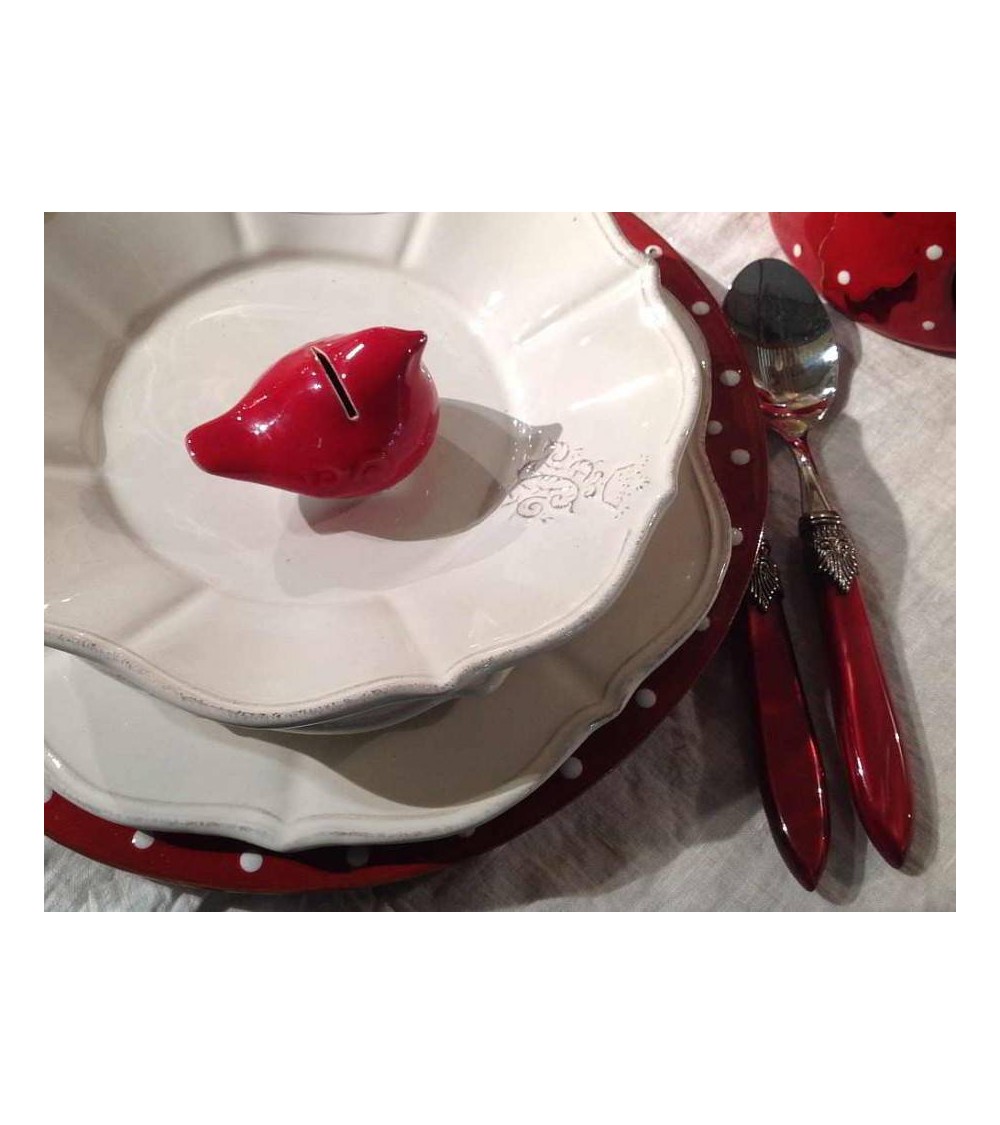 Laura 24pz Posate Rivadossi Sandro per Sei Persone - Made in Italy - Scatola Regalo - 