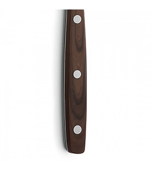 Porterhouse Steel Steak Fork and Wooden Handle - Amefa -