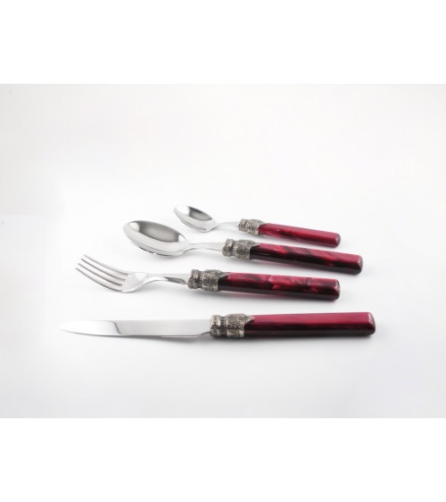 4-piece Place Setting set Tosca Rivadossi Sandro Colored Cutlery. -  - 