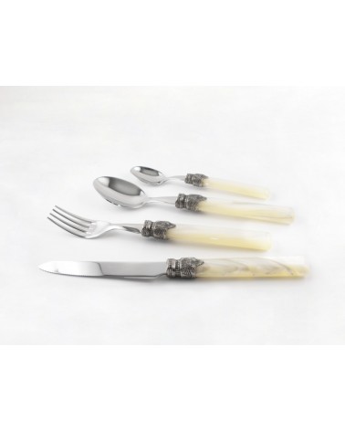 4-teiliges Tischset Tosca Rivadossi Sandro Farbiges Besteck - 