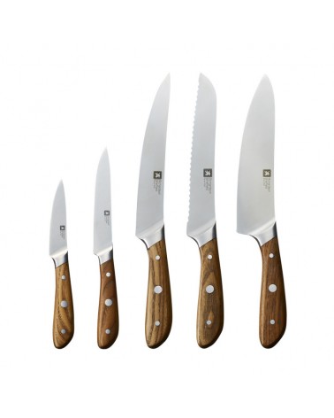 Block 5 Steel Knives - Richardson Sheffield Scandi -  - 