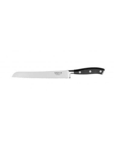 Coltello Pane in Acciaio e Manico Nero - Richardson Sheffield Vulcano - 