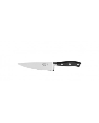Coltello Chef in Acciaio e Manico Nero - Richardson Sheffield Vulcano - 