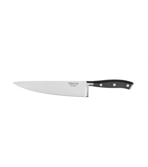 Coltello Chef 20 cm  in Acciaio e Manico Nero - Richardson Sheffield Vulcano - 