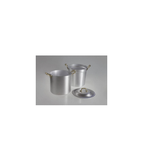 Professional Aluminum Pot with Colander and Lid -  - 8009137502229