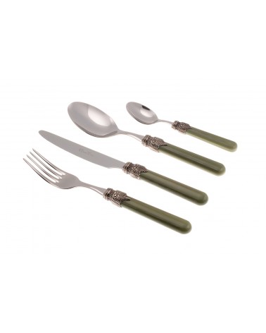 Buntes Besteck: Vintage Set 24tlg Rivadossi Sandro - 