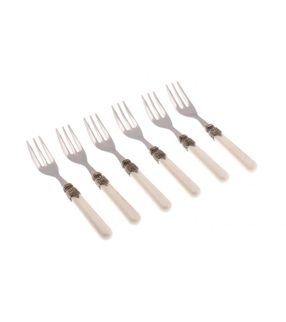 Vintage - Rivadossi Besteckset 6-teilig Kuchen Gabeln - 
