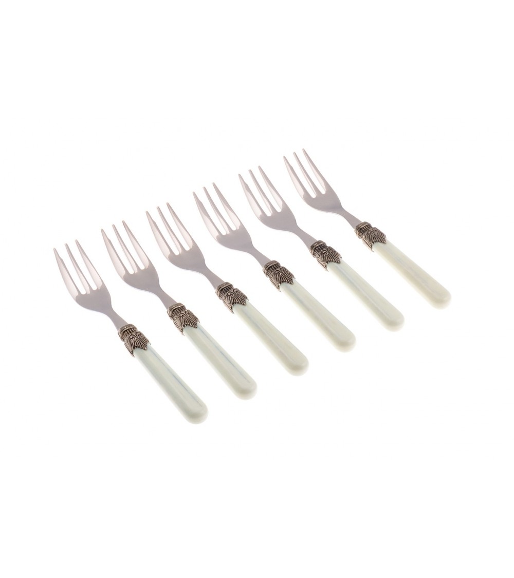 Vintage - Rivadossi Besteckset 6-teilig Kuchen Gabeln - 