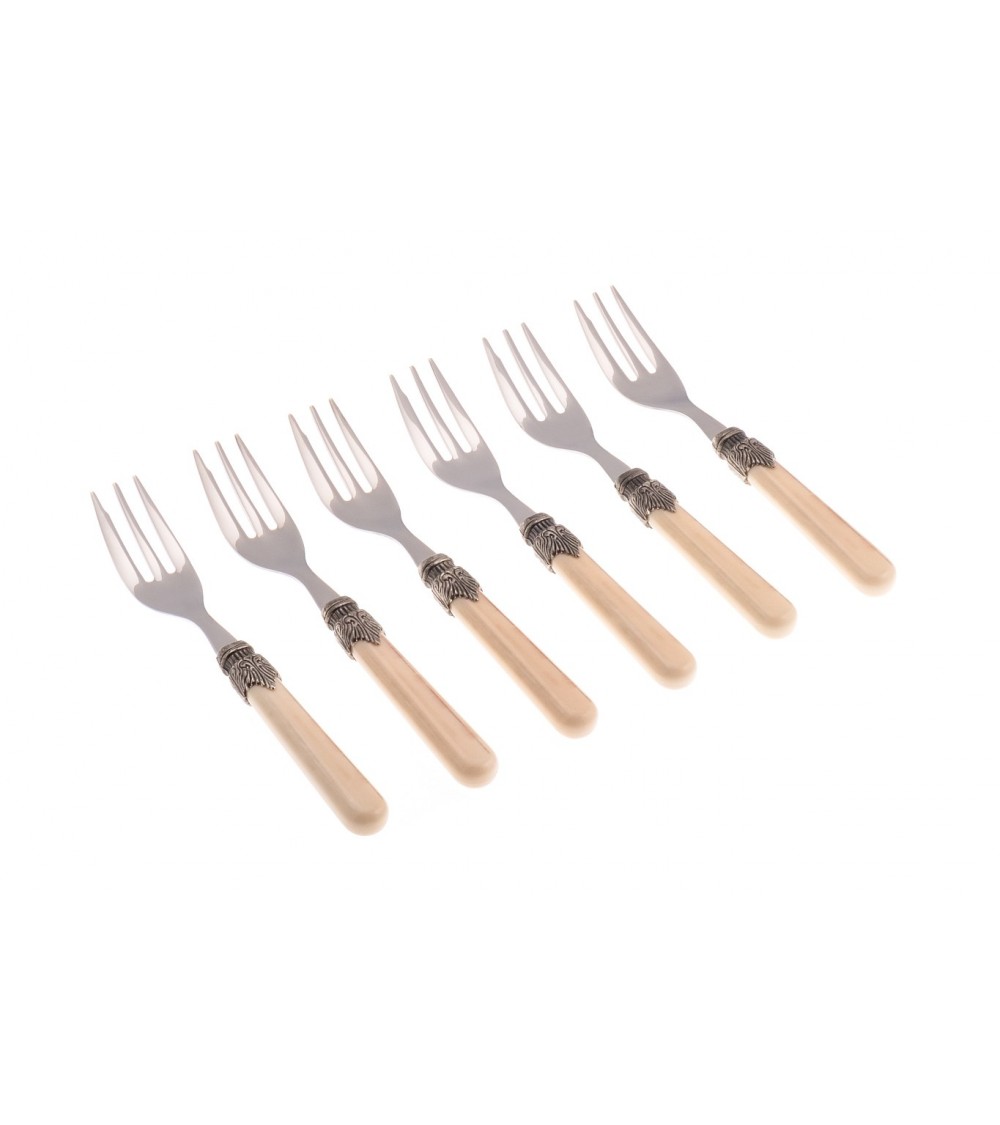 Vintage - Rivadossi Besteckset 6-teilig Kuchen Gabeln - 