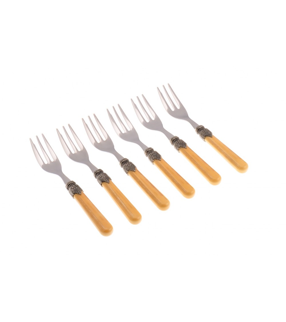 Vintage - Rivadossi Besteckset 6-teilig Kuchen Gabeln - 