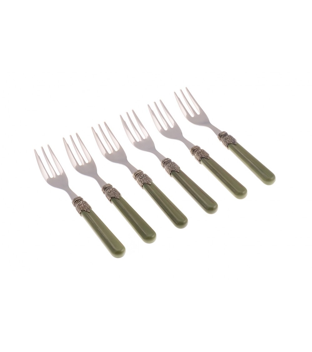 Vintage - Rivadossi Besteckset 6-teilig Kuchen Gabeln - 