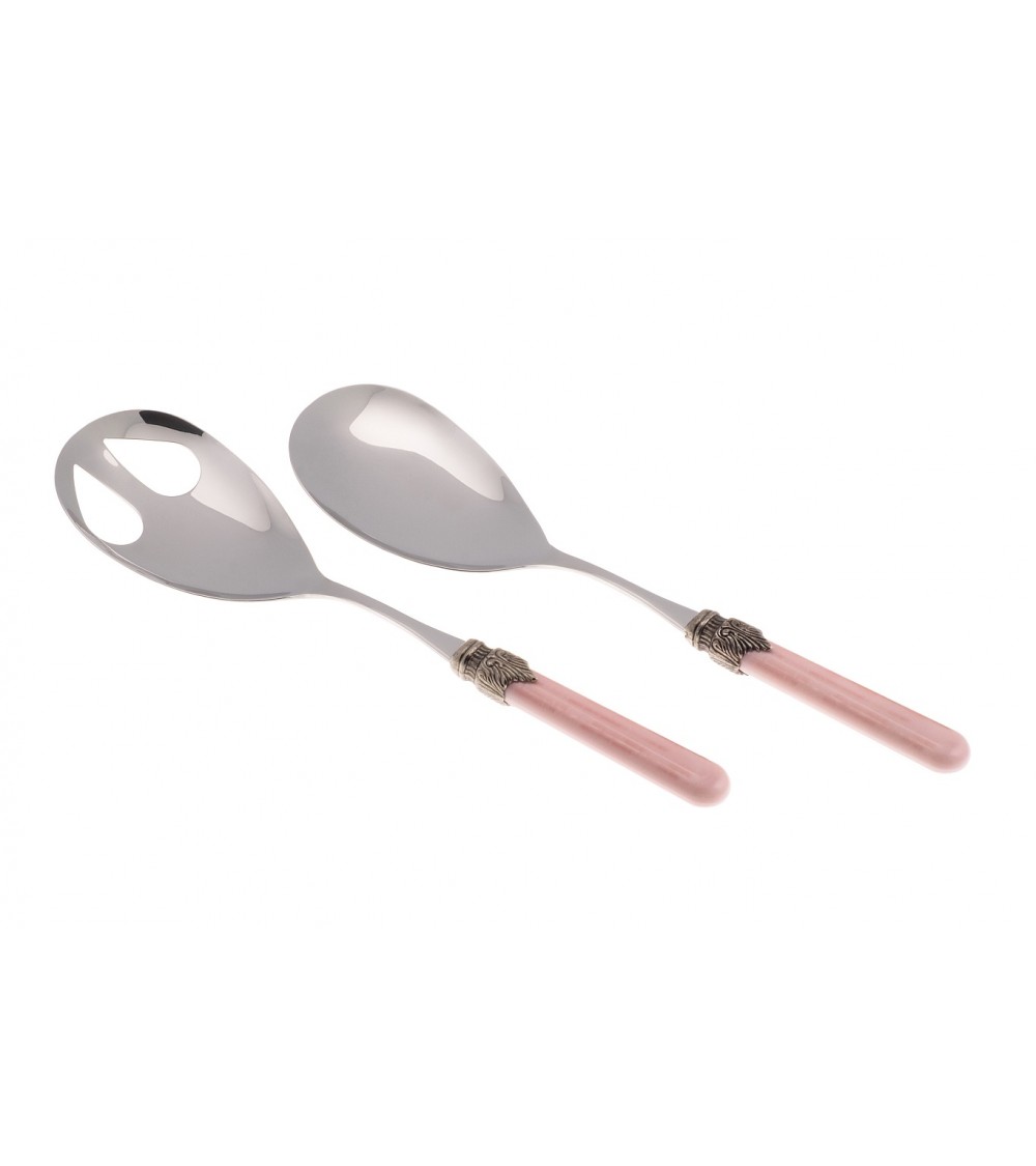 Rivadossi Sandro: Vintage Set 2-teiliges Salatbesteck - 