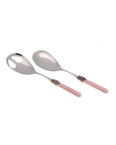 Rivadossi Sandro: Vintage Set 2-teiliges Salatbesteck - 