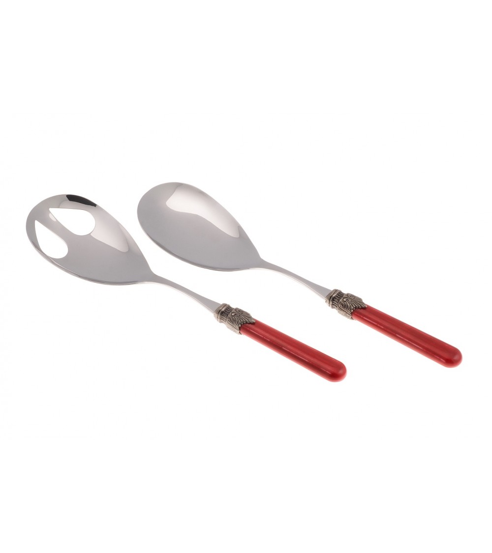 Rivadossi Sandro: Vintage Set 2-teiliges Salatbesteck - 