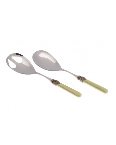 Vintage : Set 2pz Posate Insalata Rivadossi Sandro - 