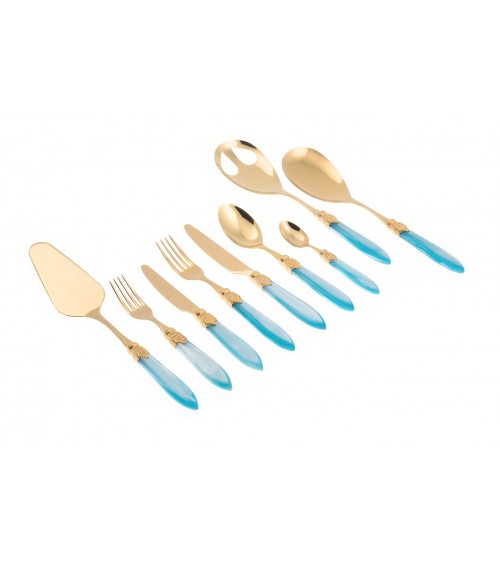 Couverts Rivadossi Gold Pvd - Service Laura Gold 75pcs - 