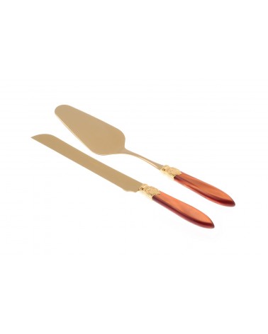 Laura Oro - Lot de 2 Bonbons - Couteau à Gâteau et Pelle -