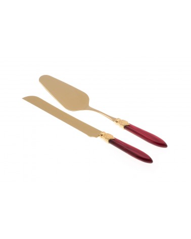 Laura Oro - Set 2pz Dolce - Coltello E Pala Torta - 