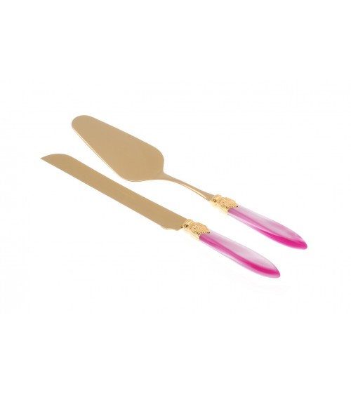 Laura Oro - Set of 2 Sweets - Cake Knife and Shovel -