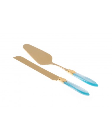 Laura Oro - Lot de 2 Bonbons - Couteau à Gâteau et Pelle -