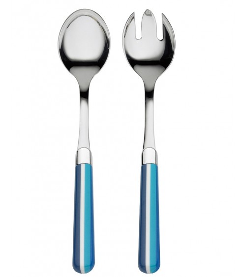 Set of 2 Salad Cutlery Naif Caramel - Rivadossi Sadro -  - 