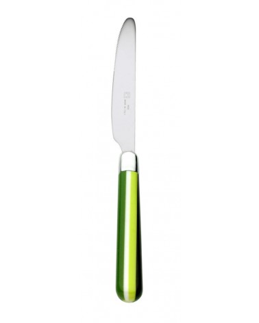 Naif Caramel - Couteau de Table - Rivadossi Couverts de Couleur Sandro - 