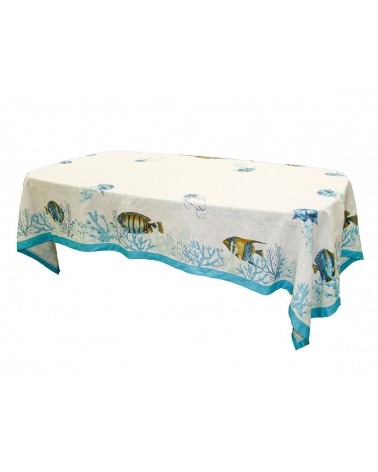 Tovaglia "Mare" Misto Cotone e Lino Made in Italy - Royal Family Sheffield - 