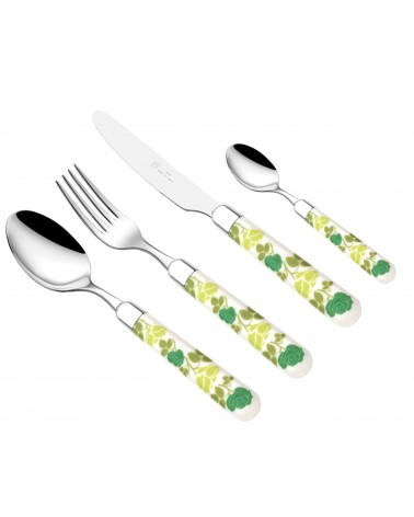 Naif Rose - Set 24pcs Couverts Colorés Rivadossi -