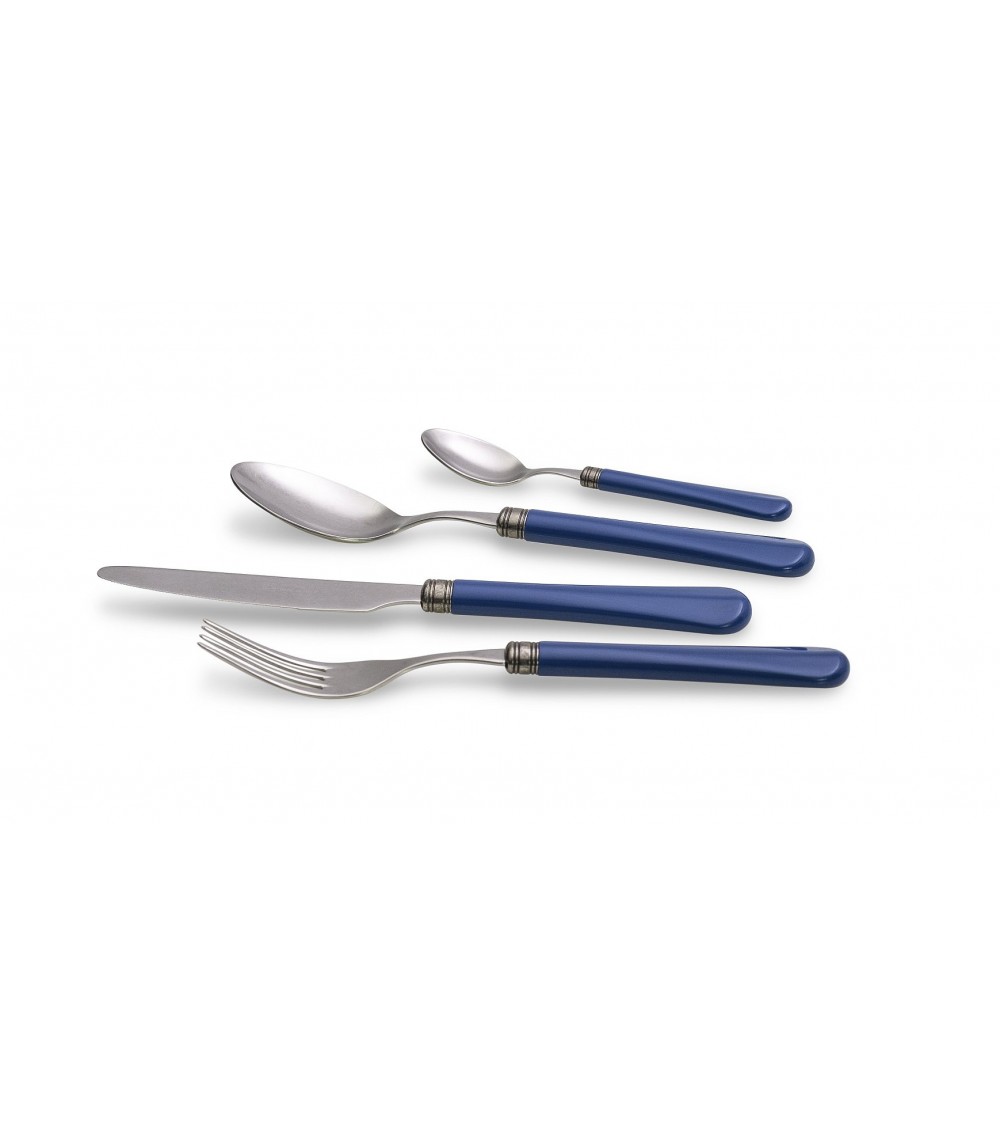 Rivadossi Sandro: Giulietta Antico Posate Colorate set 24pz - colore blu