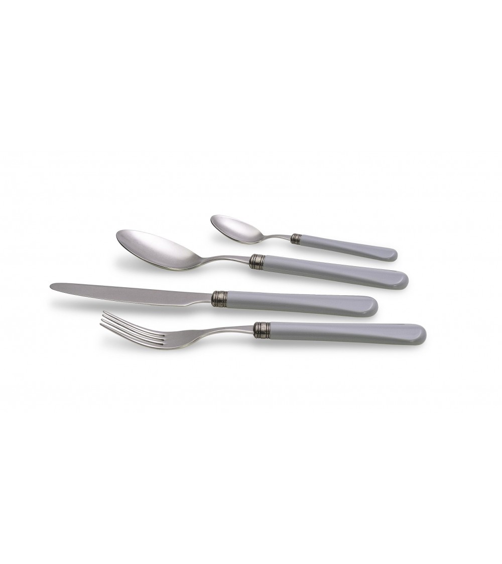 Rivadossi Sandro: Giulietta Antico Posate Colorate set 24pz - colore grigio