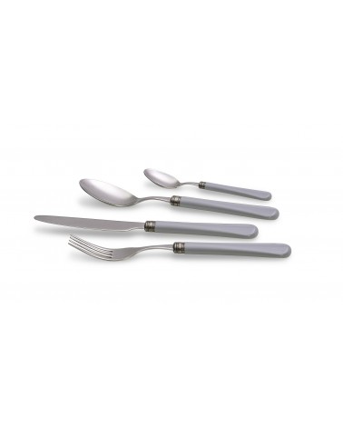 Rivadossi Sandro: Giulietta Antico Posate Colorate set 24pz - colore grigio