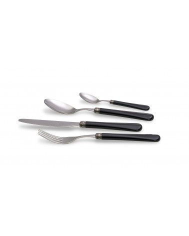 Rivadossi Sandro: Giulietta Antico Posate Colorate set 24pz - colore nero