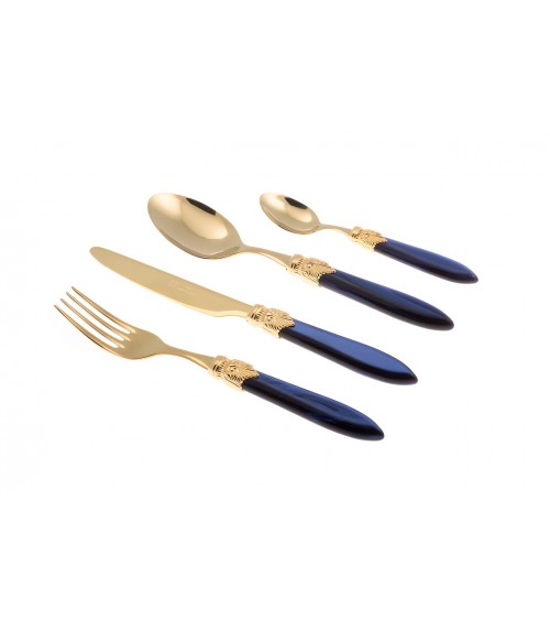 Cutlery Rivadossi Shop Online - Laura Oro Set 4pcs -  - 