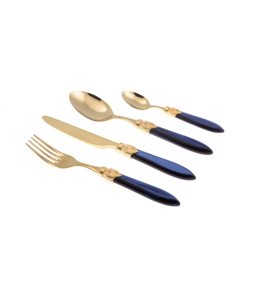 Couverts Rivadossi Boutique en ligne - Laura Oro Set 4pcs - 