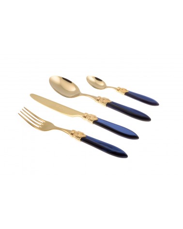 Couverts Rivadossi Boutique en ligne - Laura Oro Set 4pcs - 