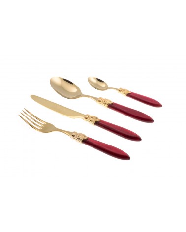 Cutlery Rivadossi Shop Online - Laura Oro Set 4pcs -  - 