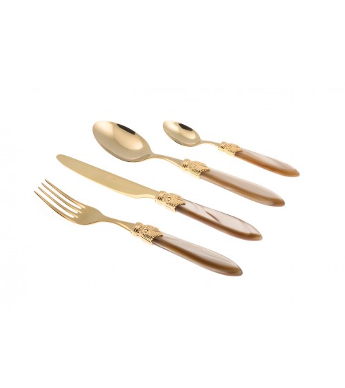 Cutlery Rivadossi Shop Online - Laura Oro Set 4pcs -  - 