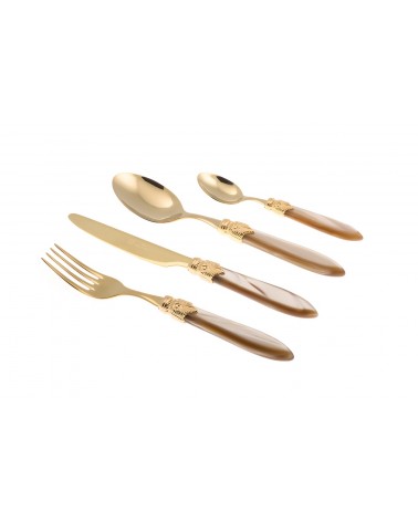 Besteck Rivadossi Online Shop - Laura Oro Set 4tlg -