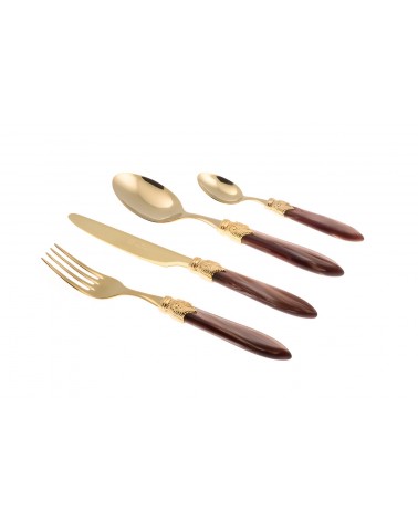 Cutlery Rivadossi Shop Online - Laura Oro Set 4pcs -  - 