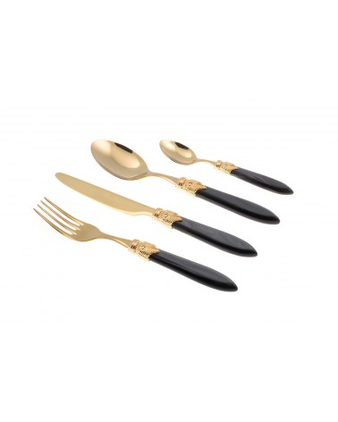 Couverts Rivadossi Boutique en ligne - Laura Oro Set 4pcs - 