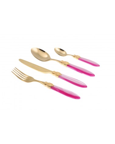 Cutlery Rivadossi Shop Online - Laura Oro Set 4pcs -  - 