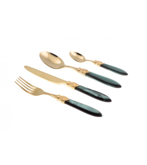 Cutlery Rivadossi Shop Online - Laura Oro Set 4pcs -  - 