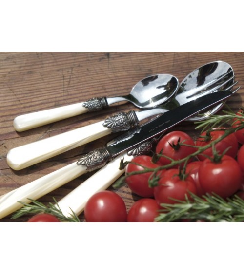 Set 16-teilig Elena Rivadossi Sandro Perlmuttbesteck -