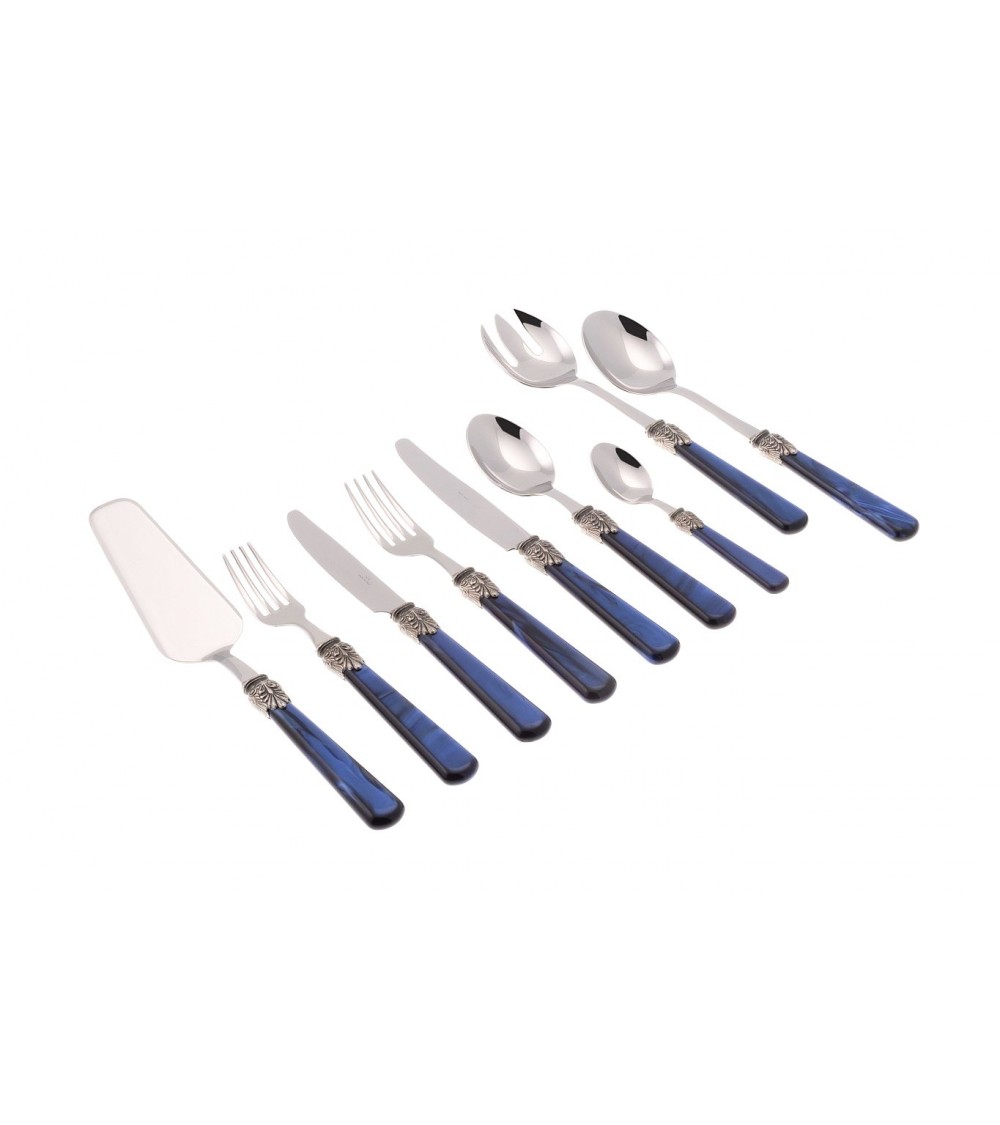 Elena Service 75-teiliges Rivadossi Sandro farbiges Besteck -